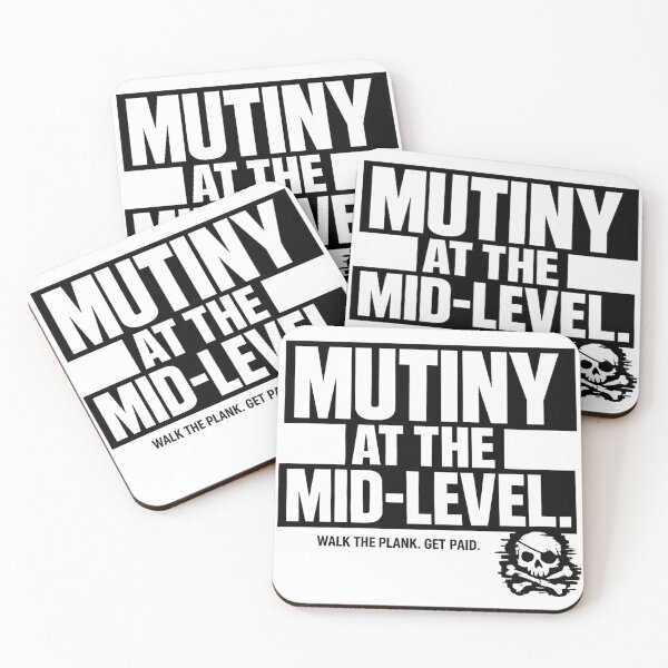 Item preview, Mutiny at the Mid-Level Corporate Dropout designed and sold by avinigav.
