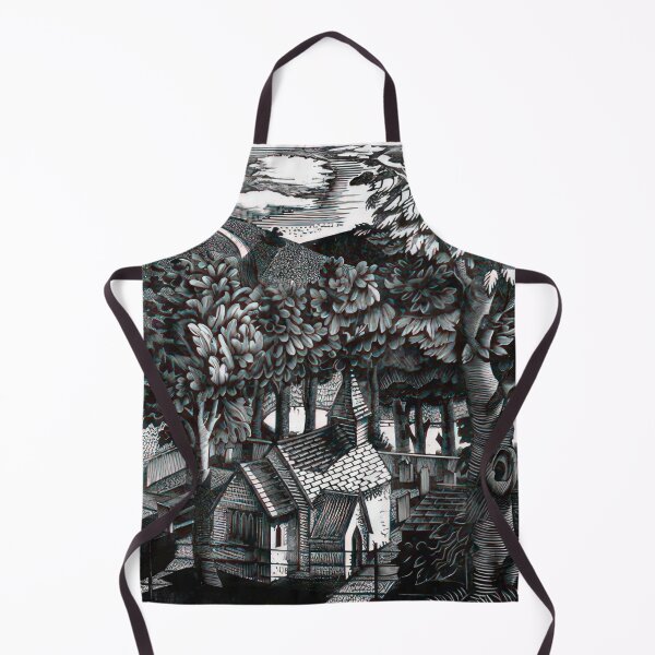 Item preview, Church under a hill - 1927 - Eric Ravilious designed and sold by nebelimr.