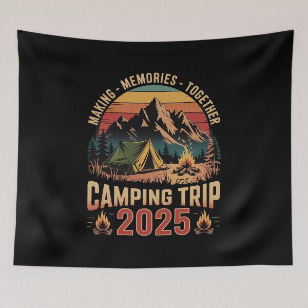 Item preview, Camper Camp Family Camping Trip 2025 Matching Grou designed and sold by angolinnArt.