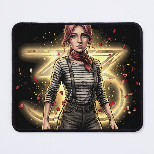Item preview, Maelle Clair Obscur Swordswoman – Self-Discovery Journey Fan Illustration designed and sold by Senpaiwaves.