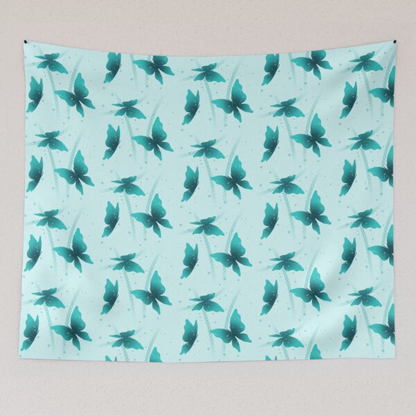 Item preview, Butterflies 3 (Sky Blue) designed and sold by LoreliNLi.