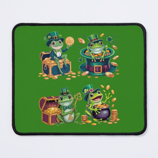 Item preview, Lucky frog on St patricks day part 2 designed and sold by Palmtree94.