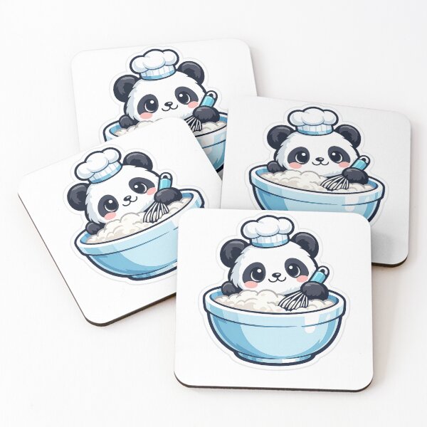 Item preview, Baking in a Teacup Kawaii Sticker designed and sold by Iail Ioa.