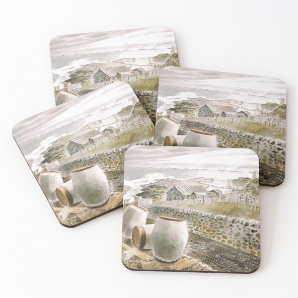 Item preview, Convoy Passing An Island - landscape  - Eric Ravilious  designed and sold by nebelimr.