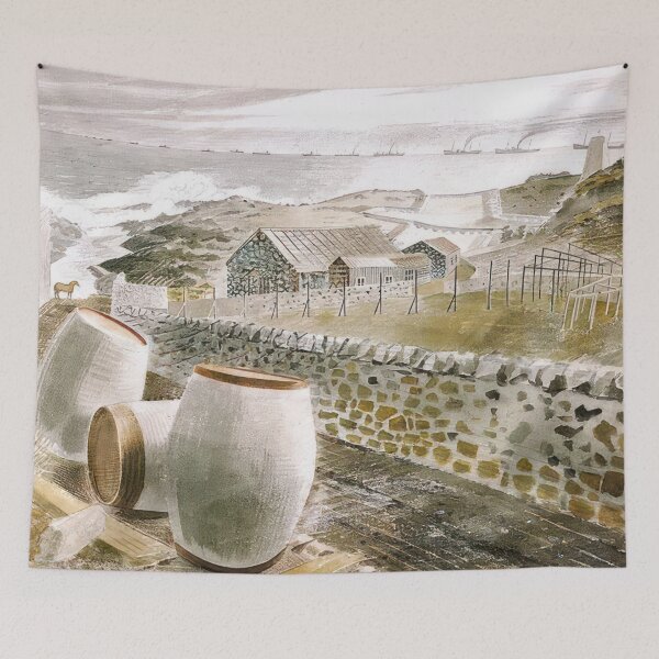 Item preview, Convoy Passing An Island - landscape  - Eric Ravilious  designed and sold by nebelimr.