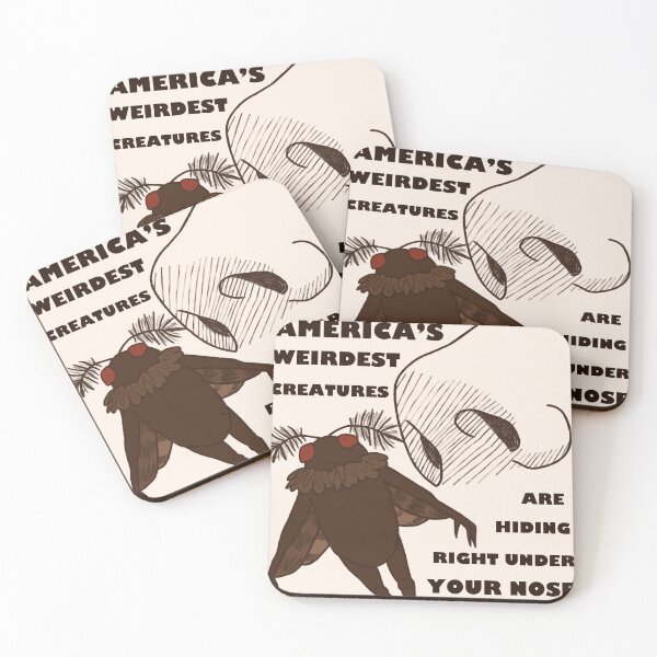 Item preview, America’s Weirdest: Mothman designed and sold by GothMothGal.
