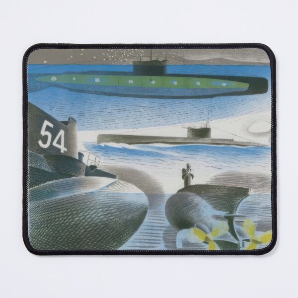 Item preview, Different aspects of submarines - Magic Realism  - Eric Ravilious  designed and sold by nebelimr.