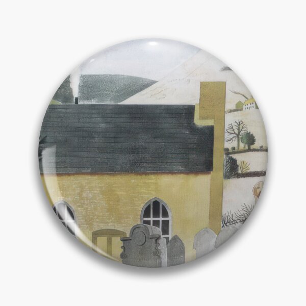 Item preview, DUKE OF HEREFORDS KNOB & BAPTIST CHAPEL AT CAPEL-Y-FFIN - 1938  - Eric Ravilious  designed and sold by nebelimr.
