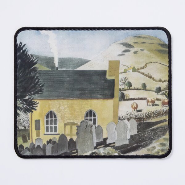 Item preview, DUKE OF HEREFORDS KNOB & BAPTIST CHAPEL AT CAPEL-Y-FFIN - 1938 - Eric Ravilious designed and sold by nebelimr.
