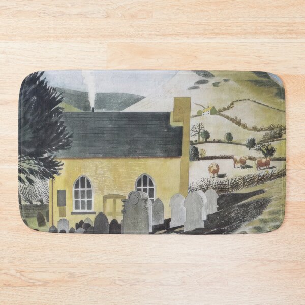 Item preview, DUKE OF HEREFORDS KNOB & BAPTIST CHAPEL AT CAPEL-Y-FFIN - 1938  - Eric Ravilious  designed and sold by nebelimr.