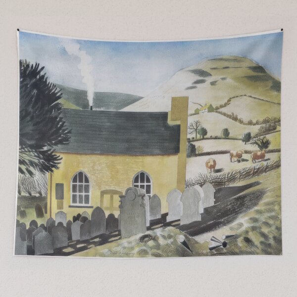Item preview, DUKE OF HEREFORDS KNOB & BAPTIST CHAPEL AT CAPEL-Y-FFIN - 1938  - Eric Ravilious  designed and sold by nebelimr.