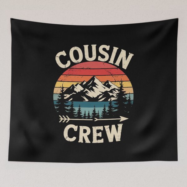 Item preview, cousin crew summer camp mountains designed and sold by angolinnArt.