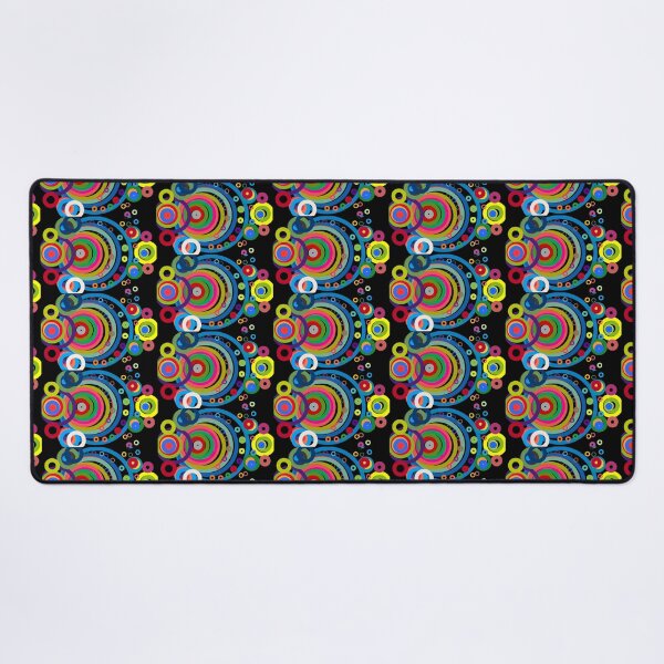 Item preview, "Colorful Abstract Circles – Geometric Modern Art" designed and sold by Dogandesighn.