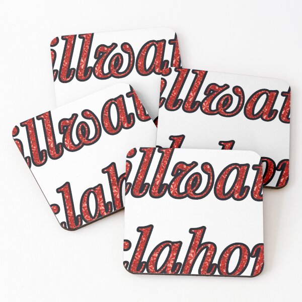 Item preview, Stillwater Oklahoma City Name With Red Rhinestone designed and sold by TheIconSmith.