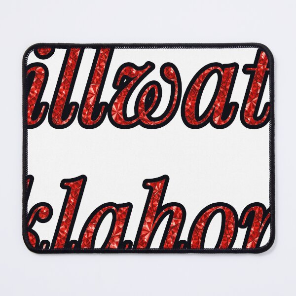 Item preview, Stillwater Oklahoma City Name With Red Rhinestone designed and sold by TheIconSmith.