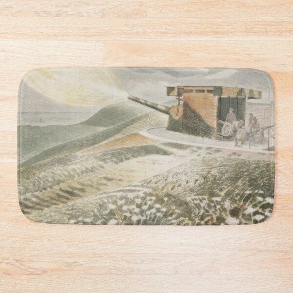 Item preview, Firing a 9.2 Gun - 1941  - Eric Ravilious  designed and sold by nebelimr.