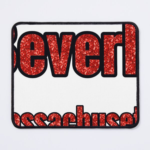 Item preview, Beverly Massachusetts City Name With Red Rhinestone designed and sold by TheIconSmith.