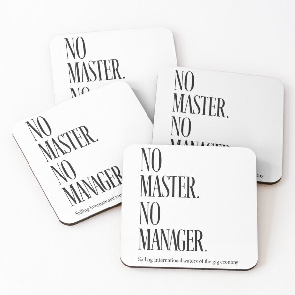 Item preview, No Master No Manager Corporate Dropout designed and sold by avinigav.