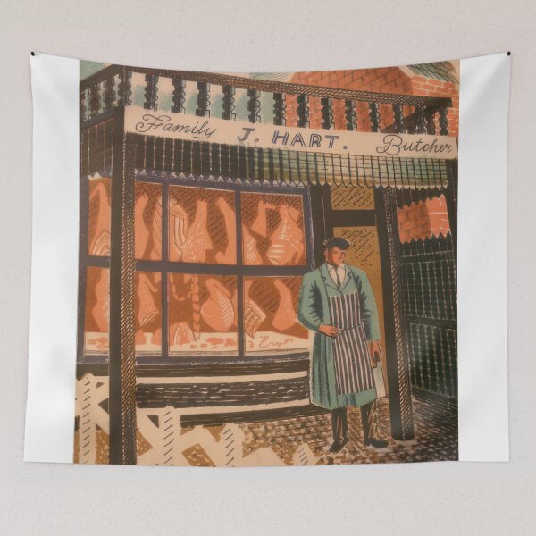 Item preview, HIGH STREET - 1938  - Eric Ravilious  designed and sold by nebelimr.