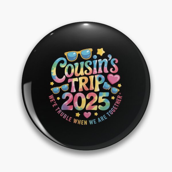 Item preview, We Are Trouble When We're Together Cousins Trip 2025 5 designed and sold by angolinnArt.