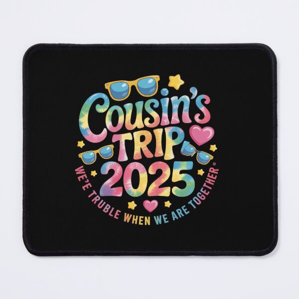 Item preview, We Are Trouble When We're Together Cousins Trip 2025 5 designed and sold by angolinnArt.