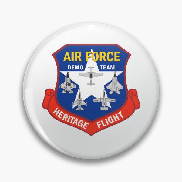 Item preview, USAF Heritage Flight Foundation Demo Team Military Emblem designed and sold by CharlieDesings.
