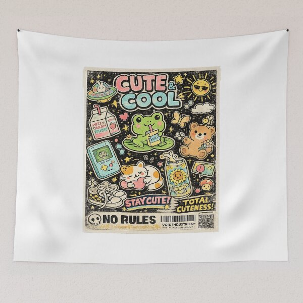 Item preview, Y2K Scrapbook Poster designed and sold by SpicyWind.
