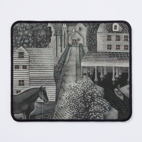 Item preview, hull-s-mill-near-castle-hedingham !Large - Eric Ravilious designed and sold by nebelimr.