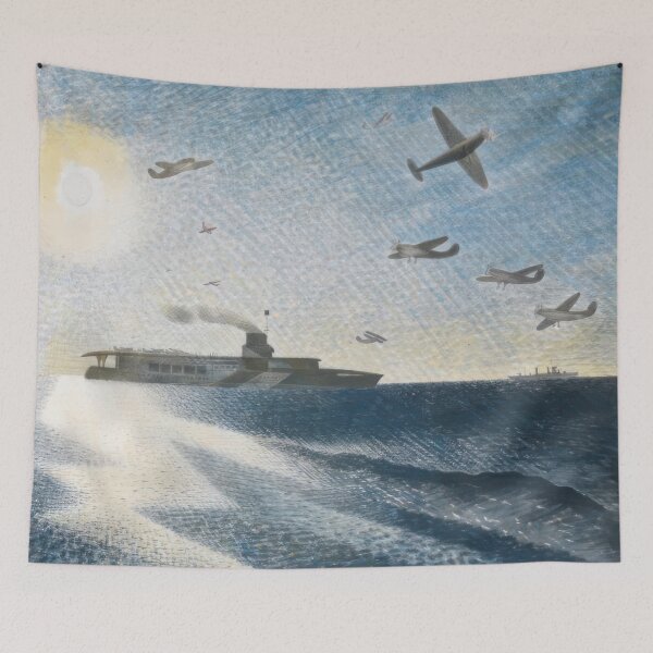 Item preview, HMS Glorious in the Arctic - 1940  - Eric Ravilious  designed and sold by nebelimr.