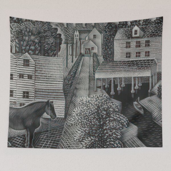 Item preview, hull-s-mill-near-castle-hedingham !Large - Eric Ravilious  designed and sold by nebelimr.