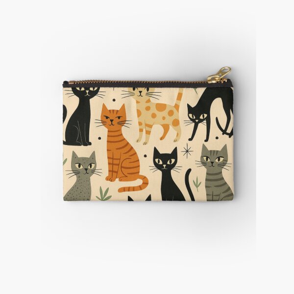 Item preview, Retro Vintage 1950s Cat Pattern designed and sold by tonymagnerart.