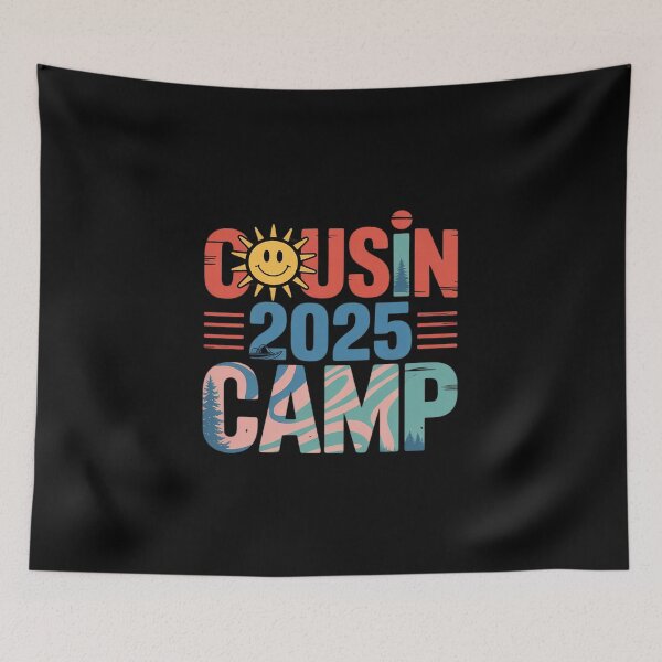 Item preview, Womens Cousin Camp 2025 Camping Campfire Summer Vacation Family designed and sold by angolinnArt.