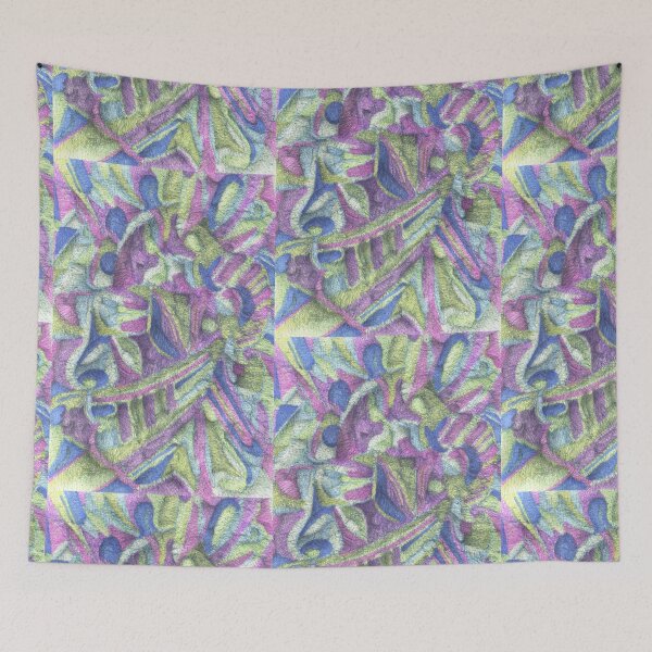 Item preview, Abstract Color Sketch #15A a1214 designed and sold by liquid-print.
