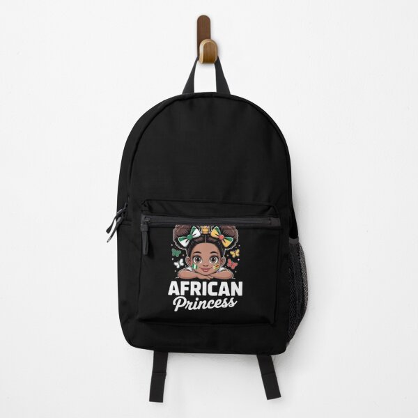 Item preview, African Princess Girl Nigeria and Zimbabwe Flag Mix Heritage Cute African designed and sold by BHMARTS.