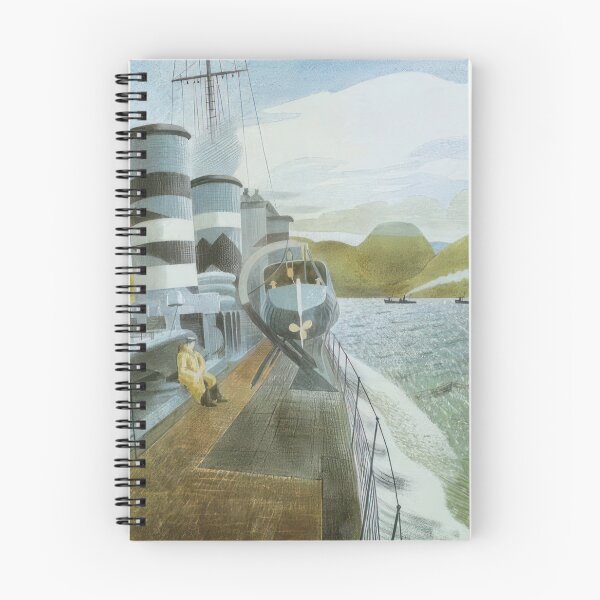 Artikelvorschau, Abreise aus Scapa Flow – 1940 – Eric Ravilious entworfen und verkauft von nebelimr.