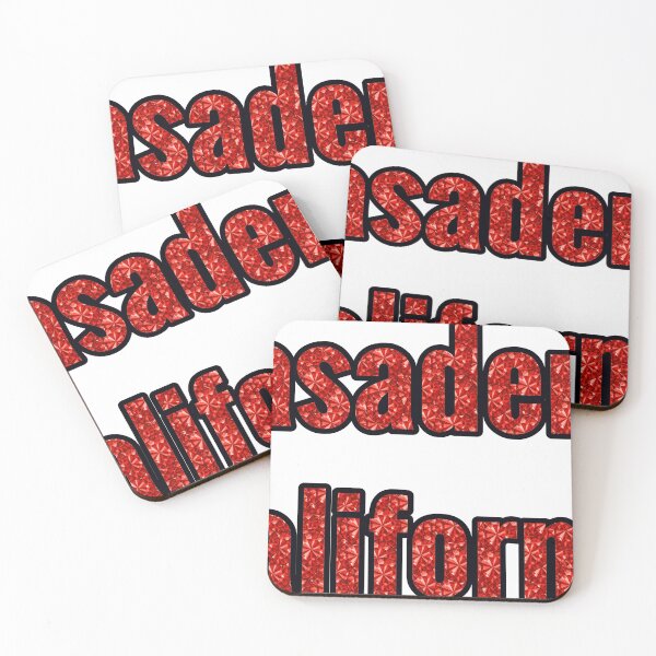 Item preview, Pasadena California City Name With Red Rhinestone designed and sold by TheIconSmith.