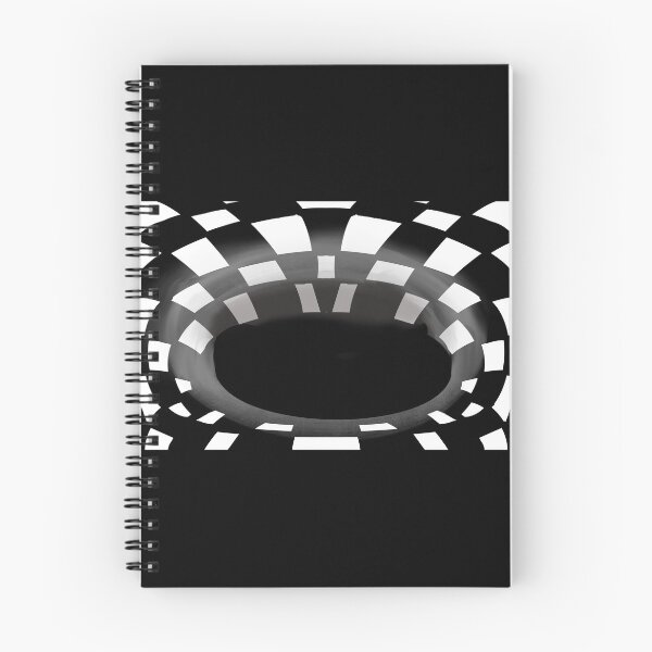 Item preview, 3D Optical Illusion Vortex Rug – Black and White Checkered Bottomless Hole in the floor effect for Living Room & Gamer Decor designed and sold by Artonmytee.