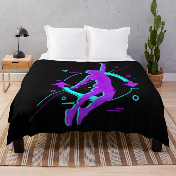 Item preview, Cyberpunk Glitch Basketball Player Retrowave designed and sold by SplashTastic.