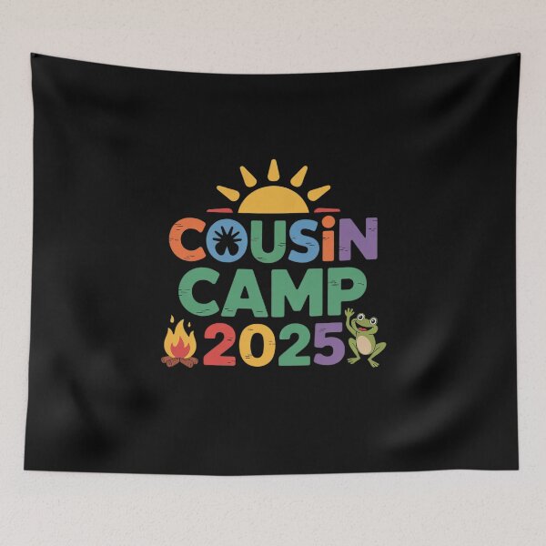 Item preview, Womens Cousin Camp 2025 Family Vacation Summer Camping Crew designed and sold by angolinnArt.