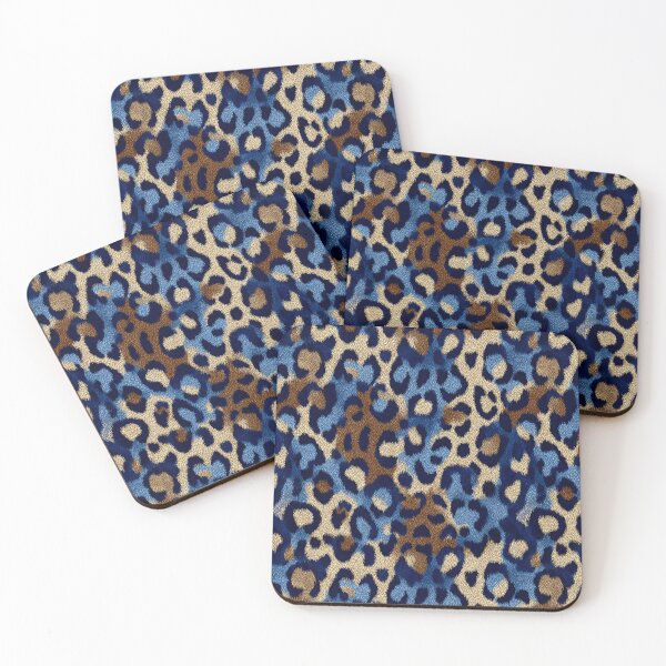 Item preview, Classic Leopard Textile - Wildlife Pattern  - Christmas Gift Baskets designed and sold by RoyalStarsPatts.