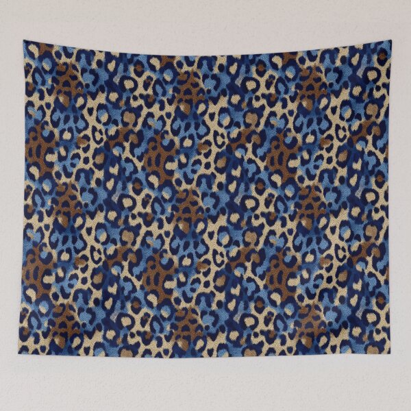 Item preview, Classic Leopard Textile - Wildlife Pattern  - Christmas Gift Baskets designed and sold by RoyalStarsPatts.