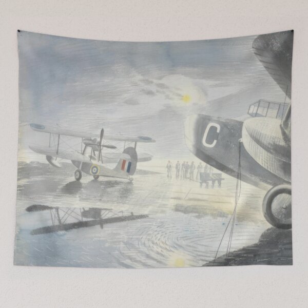 Item preview, Morning on the Tarmac - 1941  - Eric Ravilious  designed and sold by nebelimr.