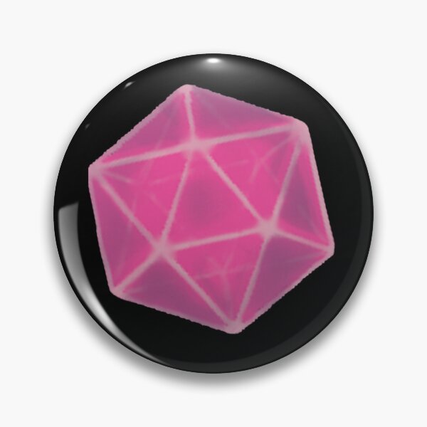 Item preview, Pink Polyhedral Dice Set - Dreamlike TTRPG Illustration designed and sold by hauntedlio.
