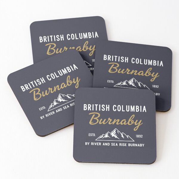 Item preview, Burnaby BC Canada Landscape Pride Motto  designed and sold by HowToCanadian.
