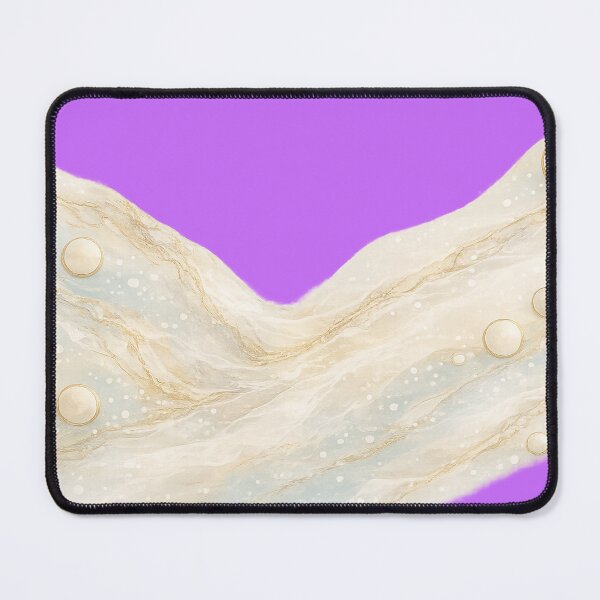 Item preview, Elegant Marble Flow with Golden Beige Circles designed and sold by annenambiro.