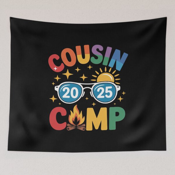 Item preview, Womens Cousin Camp 2025 Family Vacation Summer Camping designed and sold by angolinnArt.