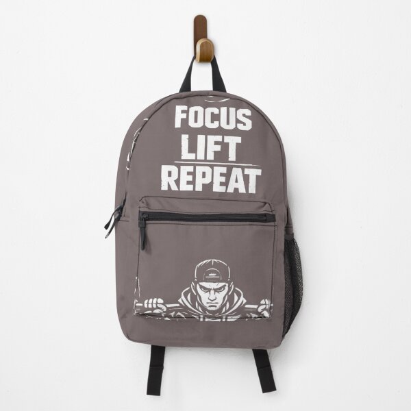 Item preview, Focus Lift Repeat - Gym Motivation Workout Design designed and sold by RAW-LINE.