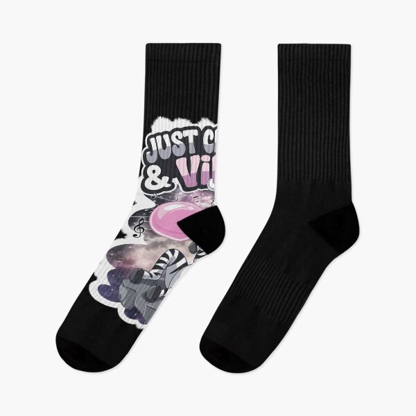 Item preview, Bubblegum Zebra Just Chewing Vibing  designed and sold by joyouartArt.