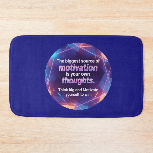 Item preview, Your Thoughts Are Your Motivation Think Big Sticker designed and sold by Scro-Ciob-Shop.
