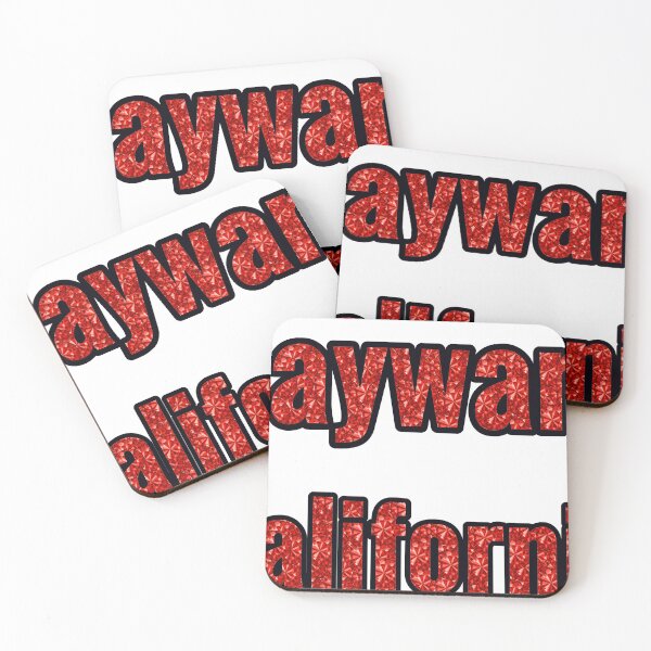 Item preview, Hayward California City Name With Red Rhinestone designed and sold by TheIconSmith.